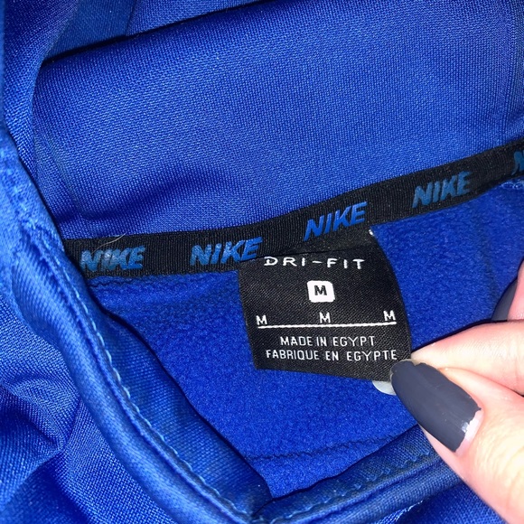 (SOLD) DriFit blue nike hoodie - Picture 4 of 4
